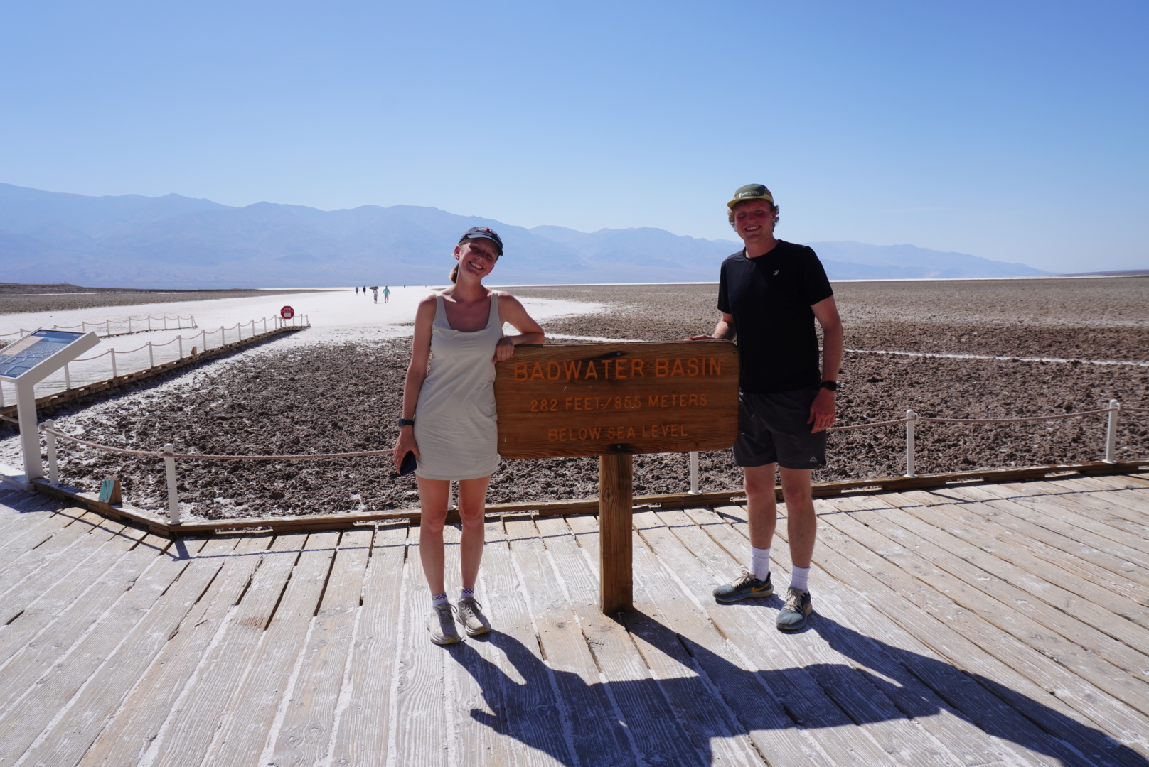 Badwater Basin is the lowest point in North America